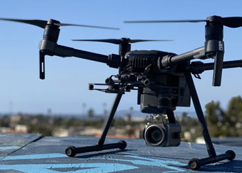 a camera drone